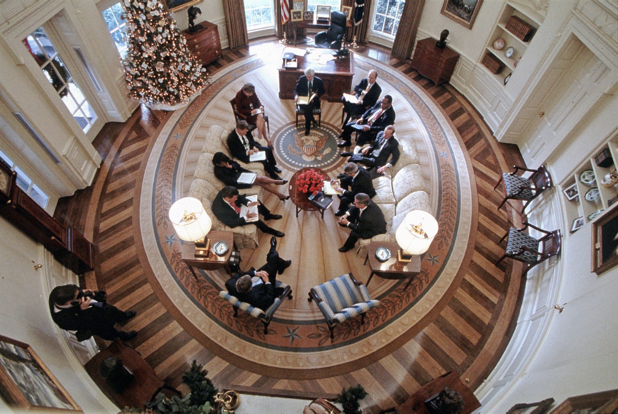 Oval Office from above