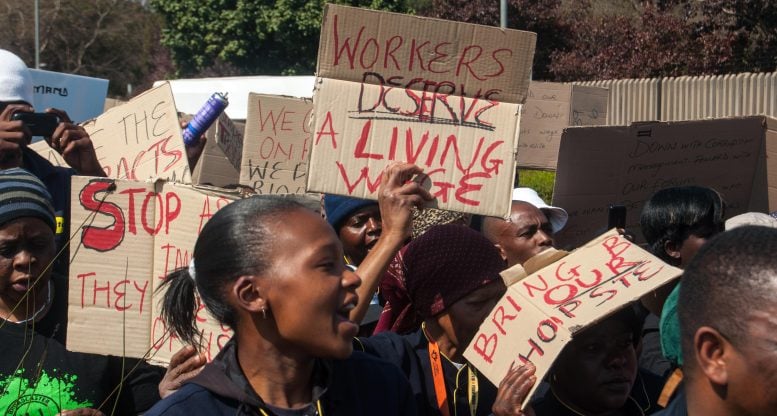 Persistent Solidarity Forum Worker Protest